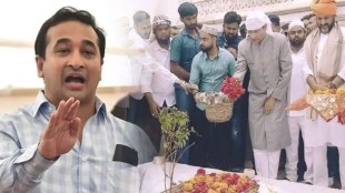 BJP Nitesh Rane on MIM Akbaruddin Owaisi Aurangzeb Maharashtra Government
