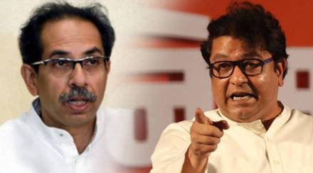 Referring to Sharad Pawar Raj Thackeray criticizes Shiv Sena