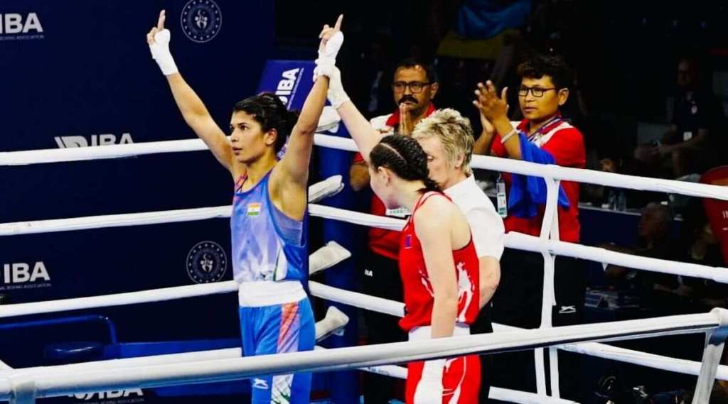 Nikhat Zareen Indian Boxer