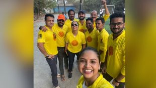 aai kuthe kay karte, team aai kuthe kay karte, rupali bhosale, milind gavali, madhurani prabhulkar, ravindra karmarkar, रवींद्र करमरकर, आई कुठे काय करते, मधुराणी प्रभुलकर, रुपाली भोसले, आई पी एल, मिलिंद गवळी