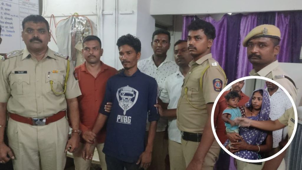 पालघर: रेल्वेस्थानकातून ८ महिन्याच्या चिमुकलीचं अपहरण, ८ तासांत अपहरणकर्त्याच्या आवळल्या मुसक्या