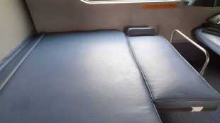 baby seat in train