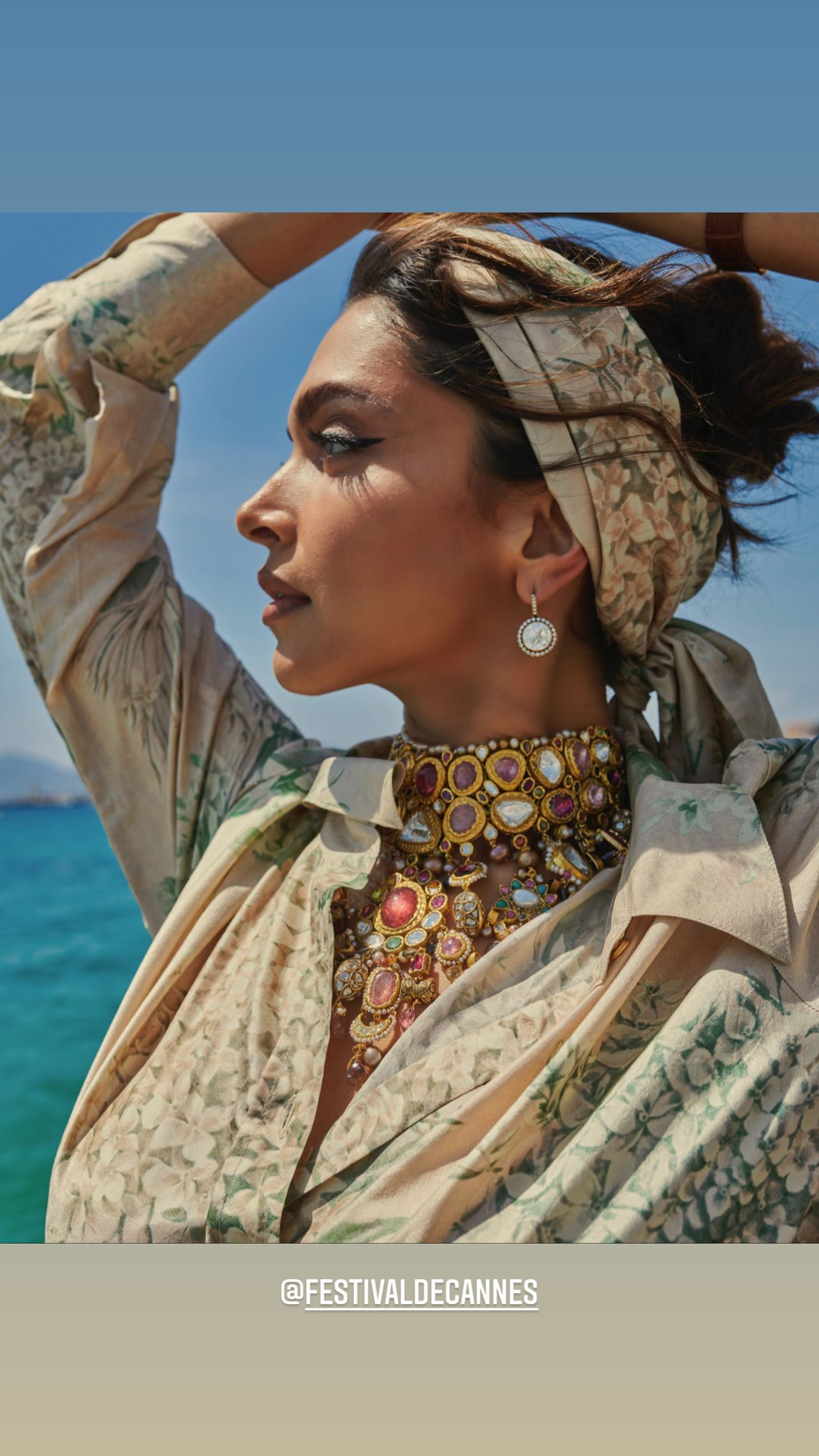 cannes film festival Deepika Padukone Retro look (6)
