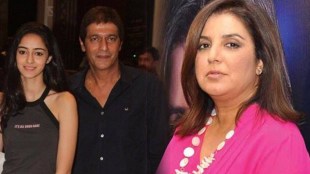 farah khan, chunky panday, ananya panday, chunky panday daughter, ananya panday instagram, chuncky panday farah khan video, अनन्या पांडे, चंकी पांडे, फराह खान, अनन्या पांडे इन्स्टाग्राम, चंकी पांडे फराह खान व्हिडीओ