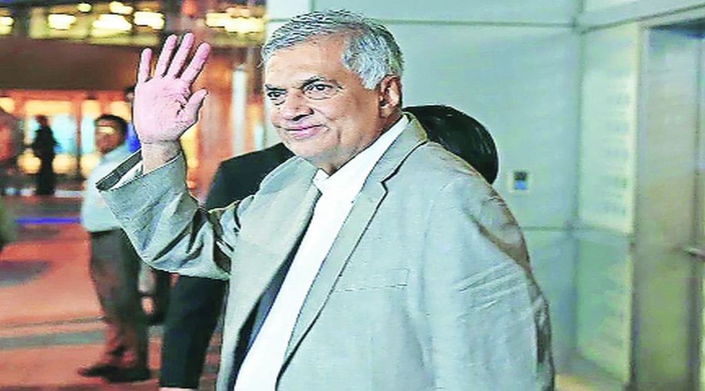 श्रीलंकेच्या पंतप्रधानपदी विक्रमसिंघे