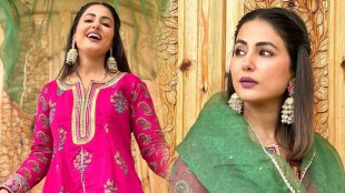 hina khan traditional look, hina khan dress