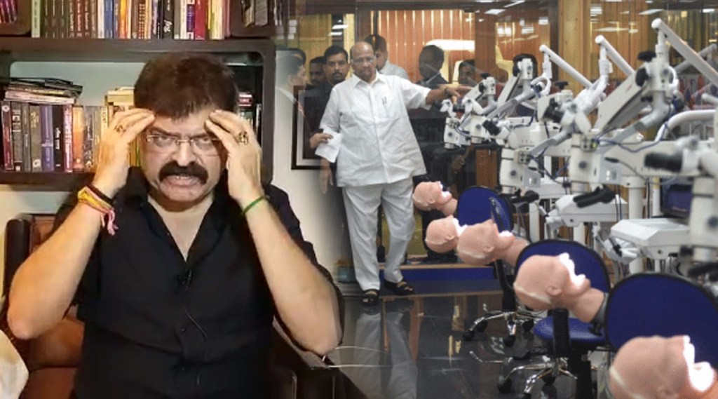 jitendra awhad Sharad Pawar