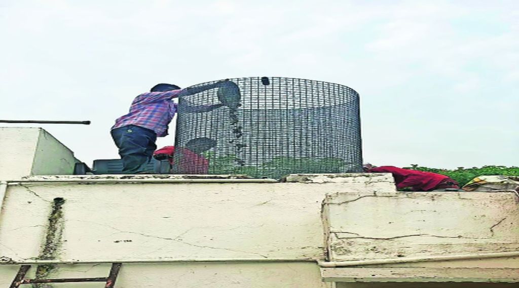 फेरोसिमेंट तंत्रज्ञानाने पाणी साठवण क्षमता वाढविणे शक्य ;अश्विननगरात प्रात्यक्षिक