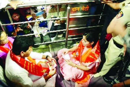 राणा दाम्पत्याचे नागपुरात ‘हनुमान चालीसा’ पठण