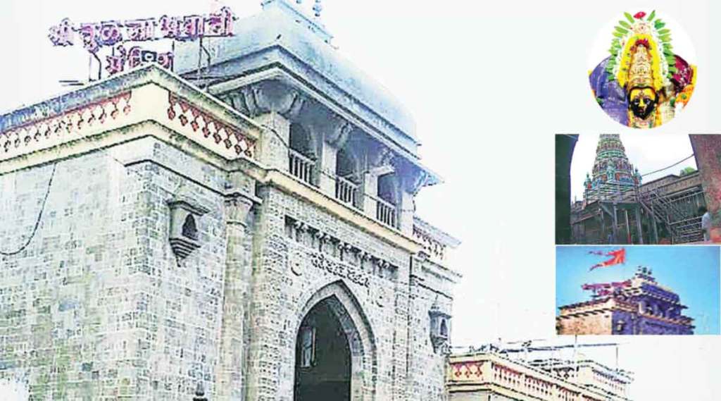 तुळजाभवानी मंदिराला नव्याने झळाळी तुळजाभवानी मंदिराला नव्याने झळाळी