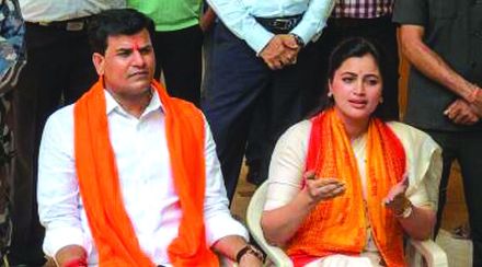 राणा दाम्पत्याचा निर्णय उद्या