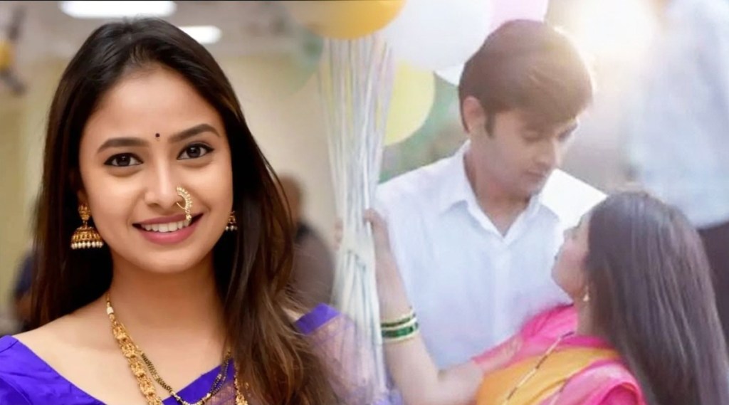 lagnachi bedi, sayali deodhar, sayali deodhar kissing scene, sanket pathak, revati lele, लग्नाची बेडी, संकेत पाठक, सायली देवधर, रेवती लेले, सायली देवधर किसिंग सीन