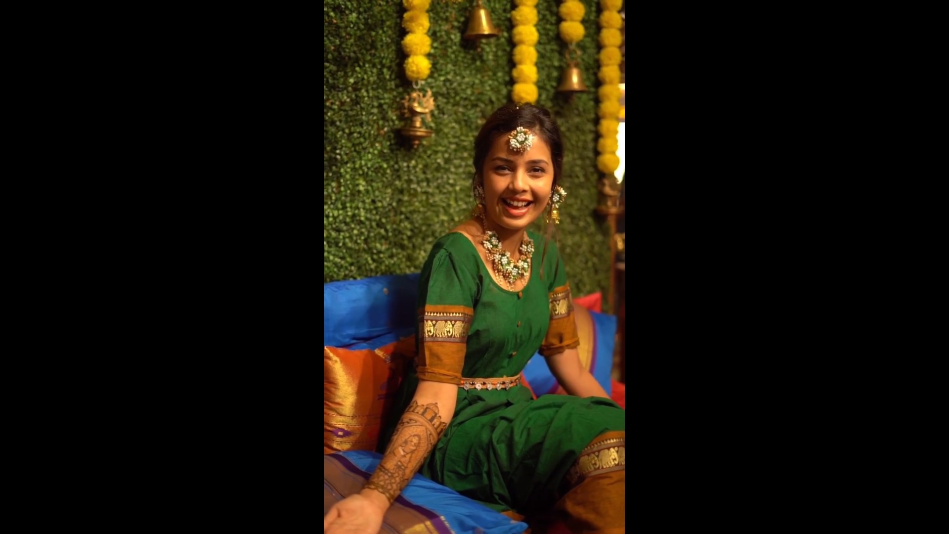 shivani rangole virajas kulkarni wedding function (2)