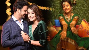 shivani rangole virajas kulkarni wedding function