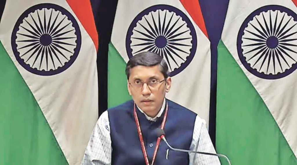 पाकिस्तानचा ठराव ‘हास्यास्पद’! ; काश्मीरमधील मतदारसंघ सीमांकन भारताची अंतर्गत बाब : परराष्ट खात्याने ठणकावले 