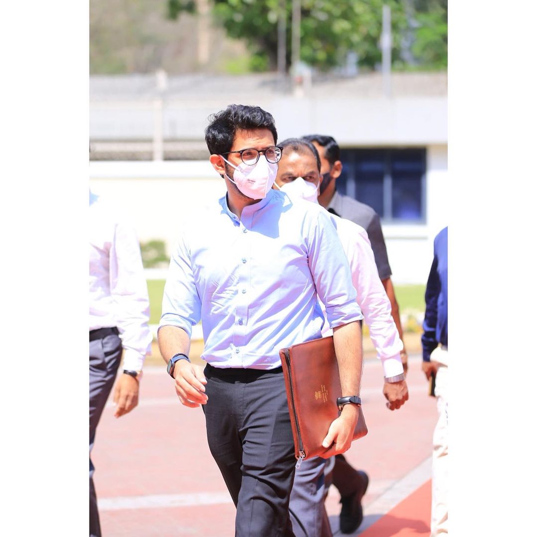 Aaditya Thackeray Childhood Photos Viral On Social Media