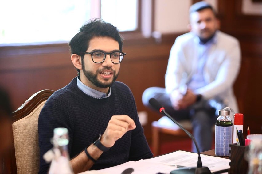 Aaditya Thackeray Childhood Photos Viral On Social Media