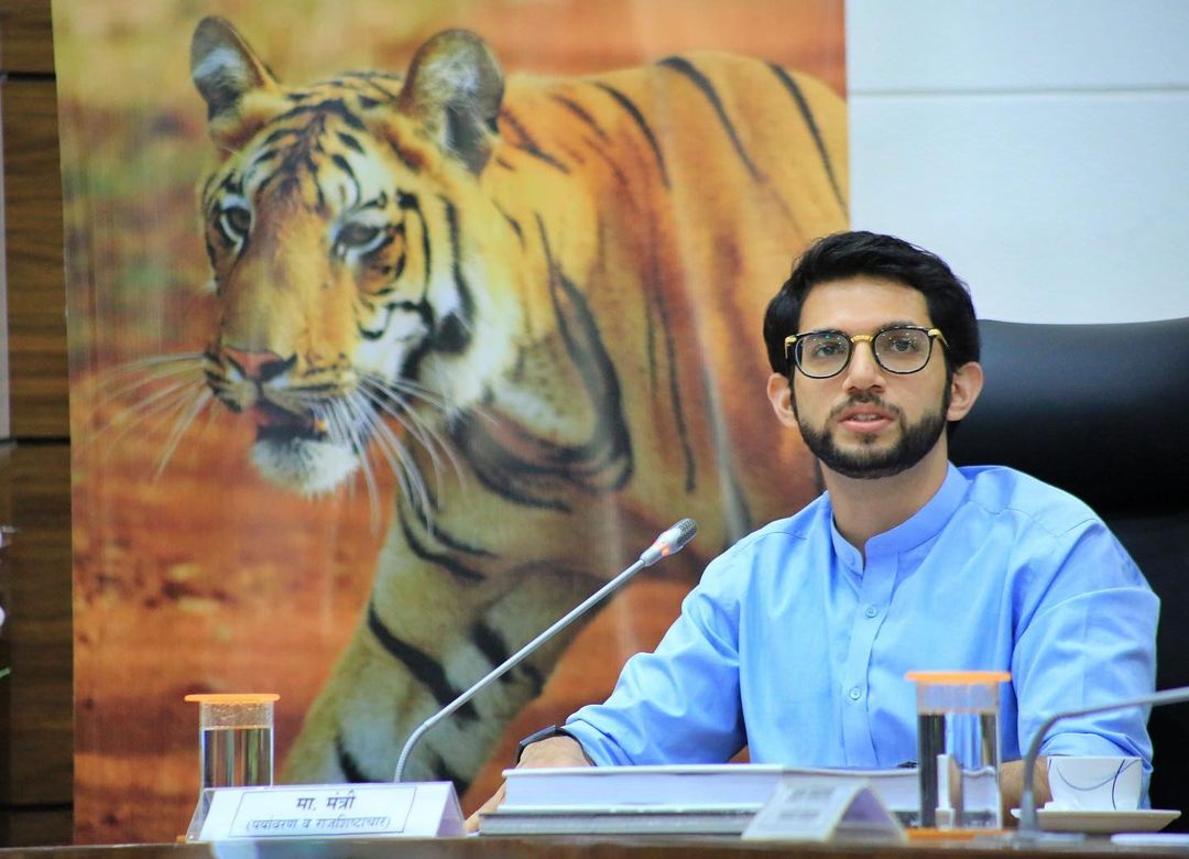 Aaditya Thackeray Childhood Photos Viral On Social Media