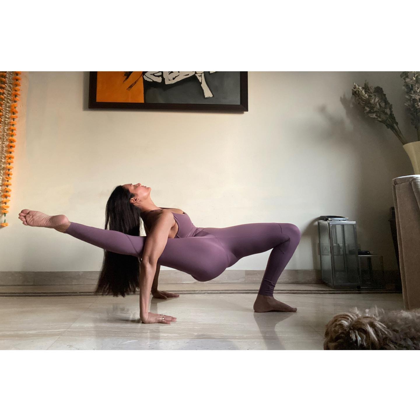 Ashram 3 fame esha gupta yoga poses