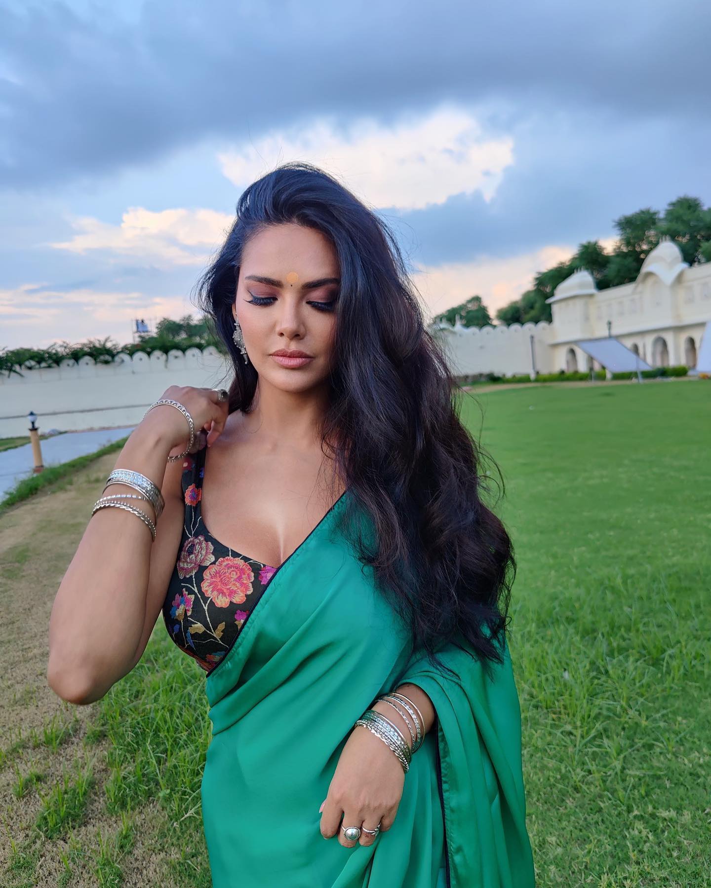 Ashram 3 fame esha gupta yoga poses