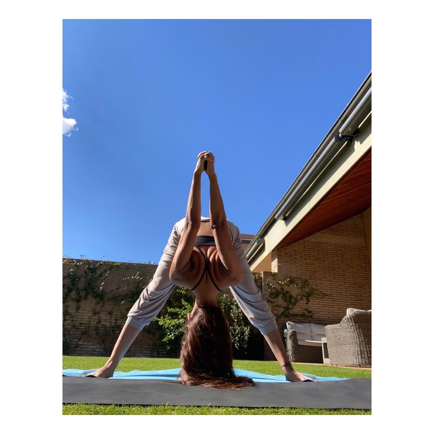 Ashram 3 fame esha gupta yoga poses