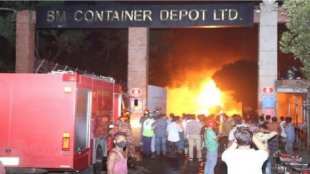 BANGLADESH CONTAINER FIRE
