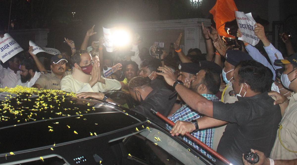 Shivsainik support CM uddhav thackeray 
