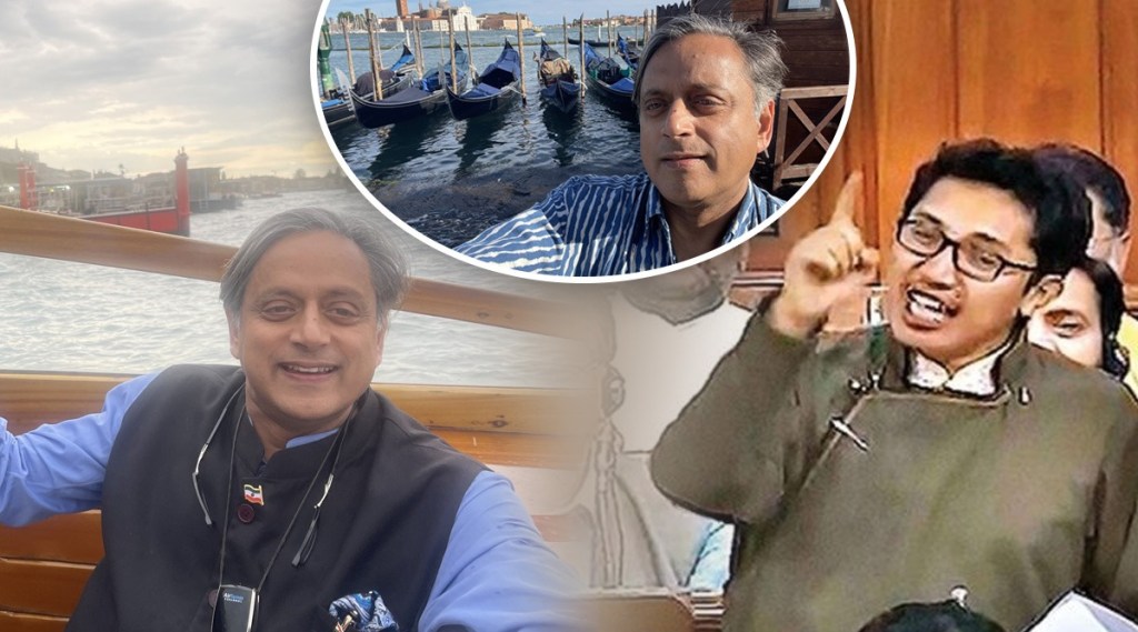 BJP MP Jamyang Tsering Namgyal Trolled Congress Shashi Tharoor For Insulting Indian Flag BJP MP Jamyang Tsering Namgyal Trolled Congress Shashi Tharoor For Insulting Indian Flag