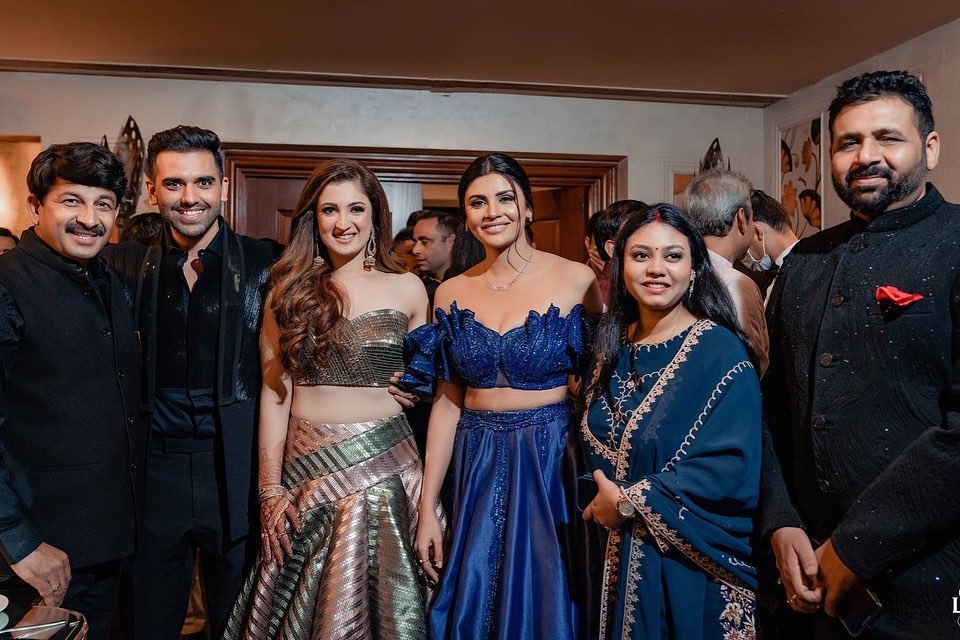 Deepak Chahar Wedding Reception