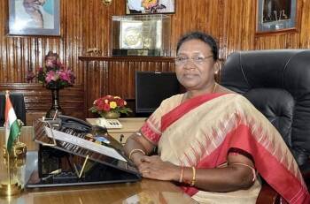 राष्ट्रपती पदाच्या उमेदवार द्रौपदी मुर्मू