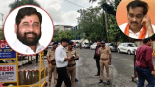 Shivsena Eknath Shinde Le Meridien hotel Surat