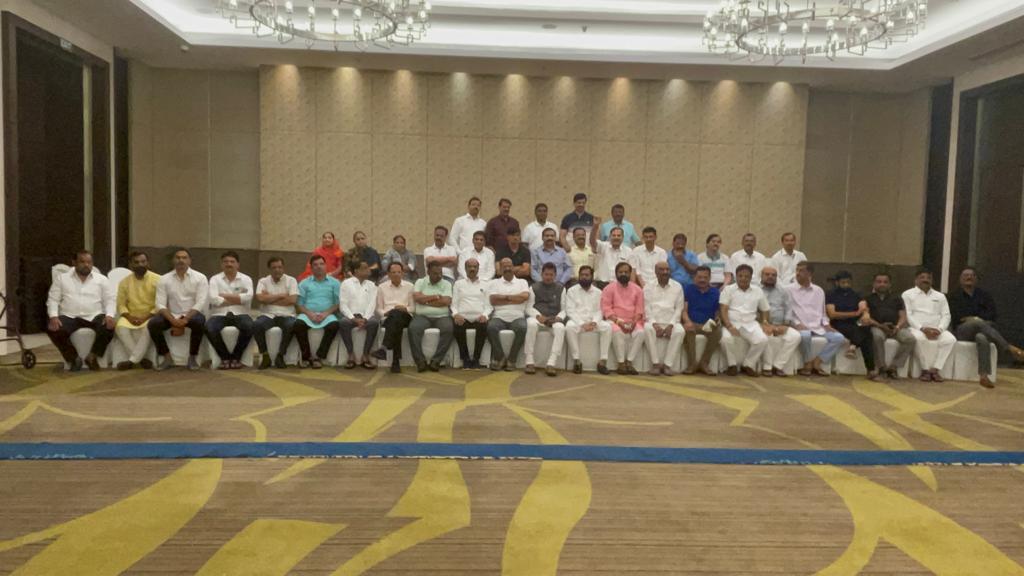 Maharashtra Political Crisis, Eknath Shinde Radisson Blu Guwahati
