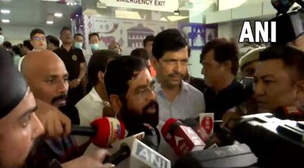 Eknath Shinde claims to have reached Guwahati Eknath Shinde claims to have reached Guwahati