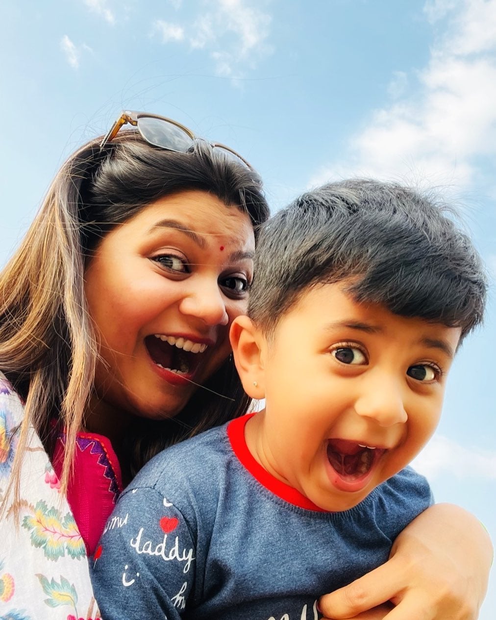 Maharashtrachi hasyajatra fame namrata sambherao son photos 