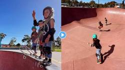 VIRAL VIDEO: या तीन लहान मुलीचं स्केटबोर्डिंग पाहून तुमचेही डोळे विस्फारतील