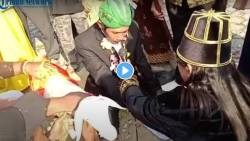 VIRAL VIDEO : बाबो! अजबच…चक्क बकरीसोबत केलं लग्न, घेतली सोबत जगण्या मरण्याची शपथ!