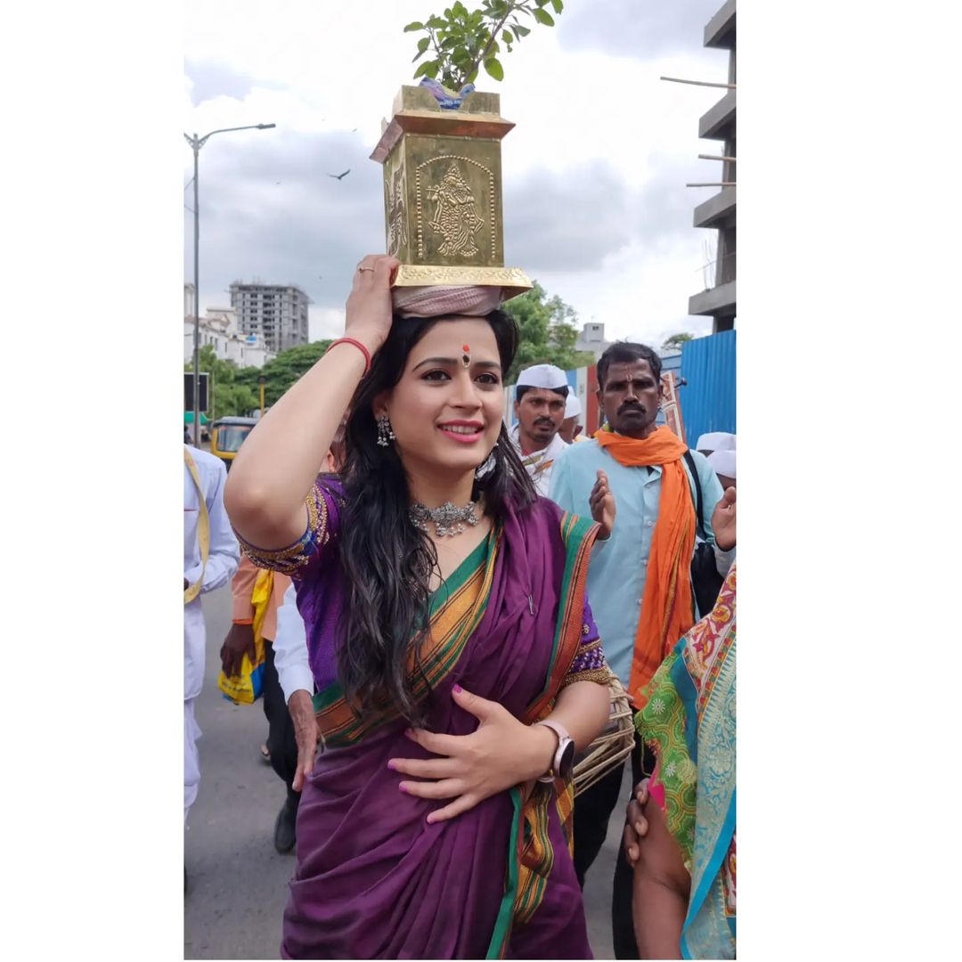 Prajakta Gaikwad Pandharpur Wari Pune Maharashtra