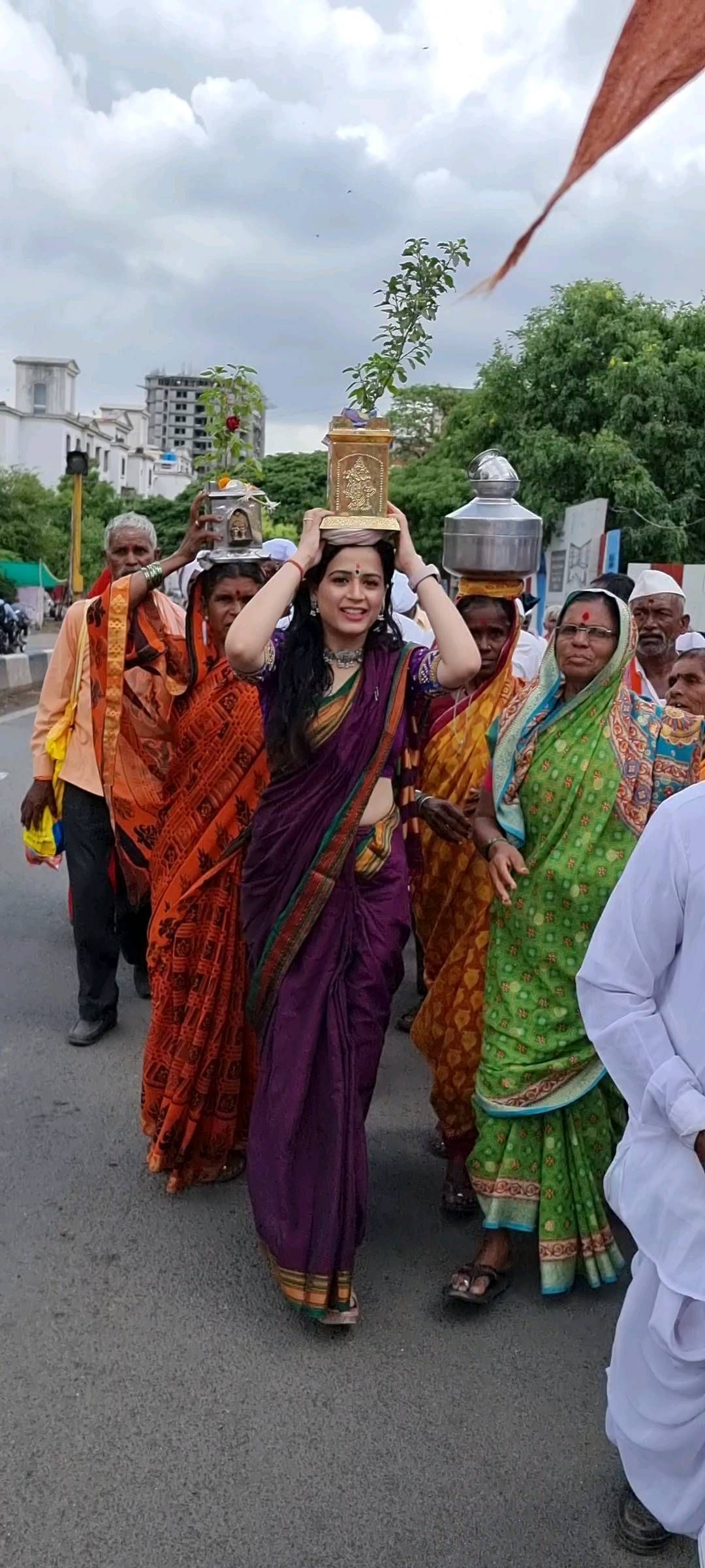 Prajakta Gaikwad Pandharpur Wari Pune Maharashtra