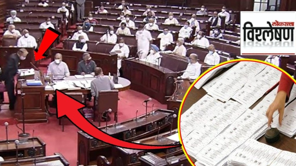 Rajya Sabha Election Voting Process