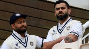 Rishabh Pant and Virat Kohli