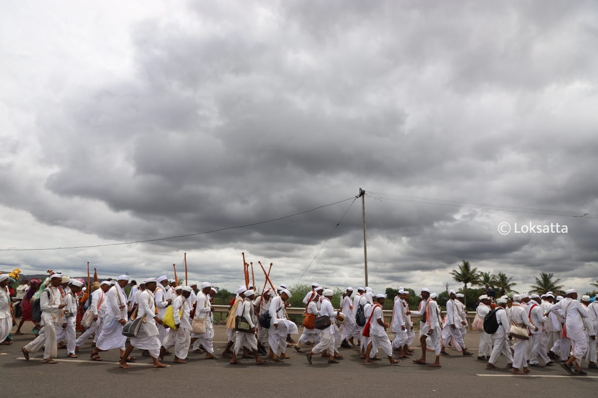 Saint Dyaneshwar Maharaj Palki Jejuri Maharashtra