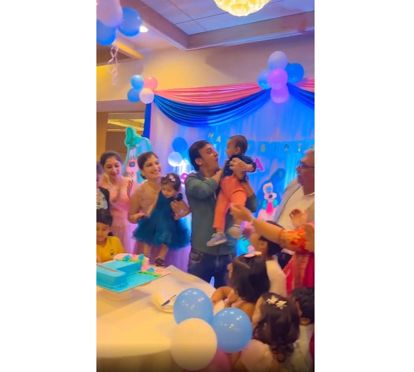 Sankarshan Karhade Twins Birthday Party Photos