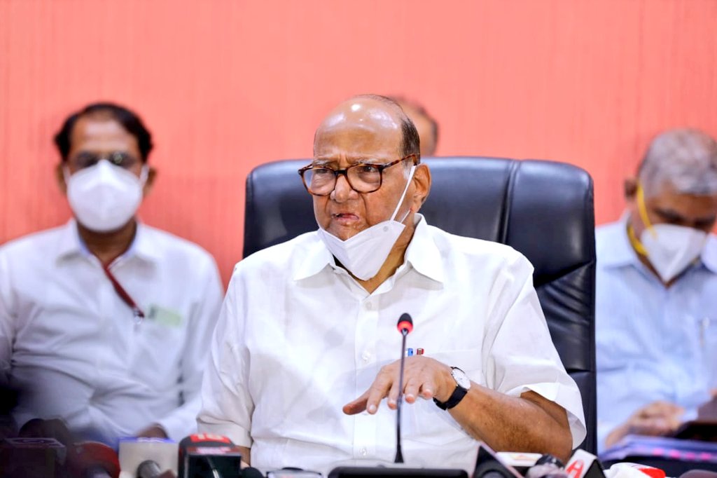 Sharad Pawar on Eknath Shinde going against Shivsena