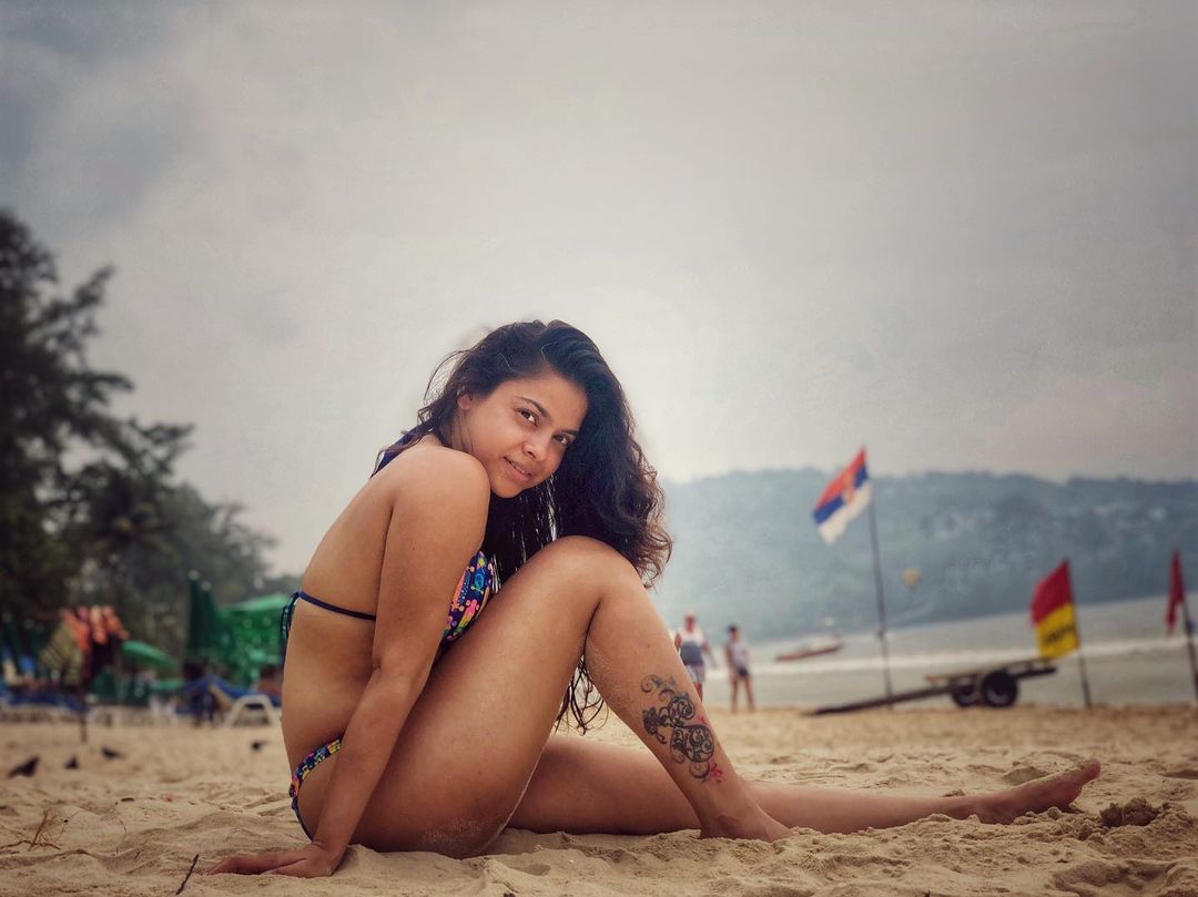 Sumona Chakravarti Bikini Look