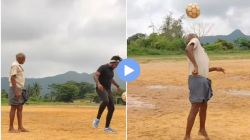 वृद्धाने फुटबॉलसोबत दाखवली आश्चर्यकारक कामगिरी; Viral Video पाहून तुम्हालाही वाटेल कौतुक
