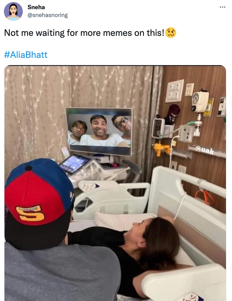 alia bhatt and ranbir kapoor announces pregnancy meme viral