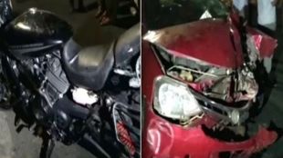 bike car attack
