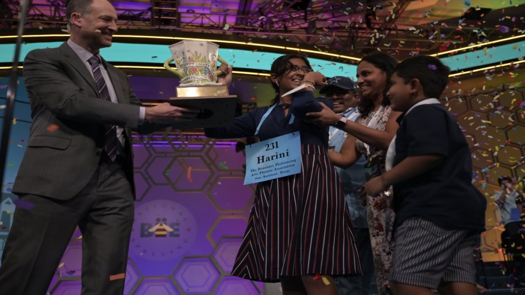 National Spelling Bee 2022 harini logan