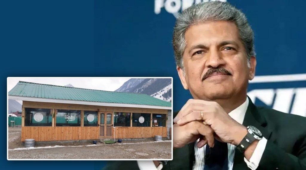 log hut cafe aandad mahindra