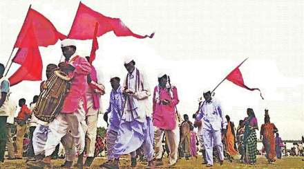 sant tukaram maharaj palkhi procession